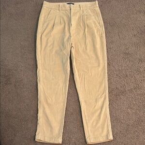 Express Tan Corduroy Pants